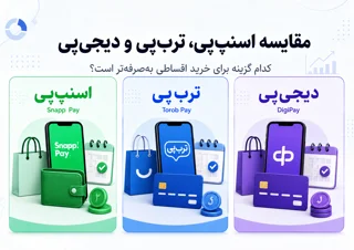 بررسی سه سرویس اعتباری قسطی اسنپ پی، دیجی پی، ترب پی!